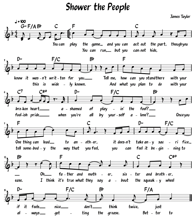 Sheet Music